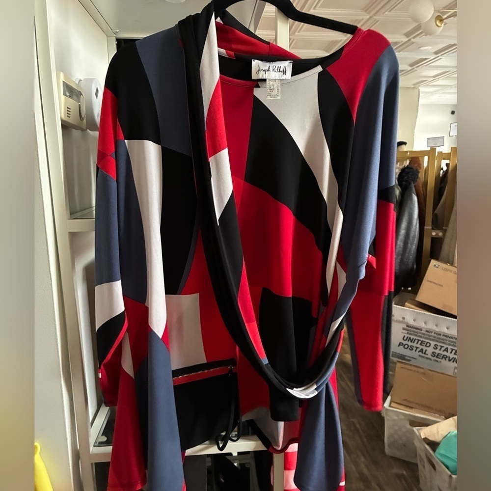 Joseph Ribkoff printed Blouse size 10